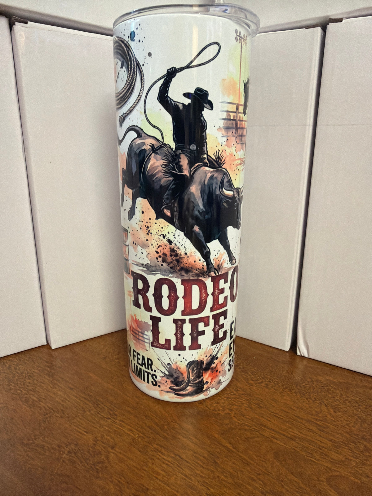 20 oz tumbler - Rodeo Life