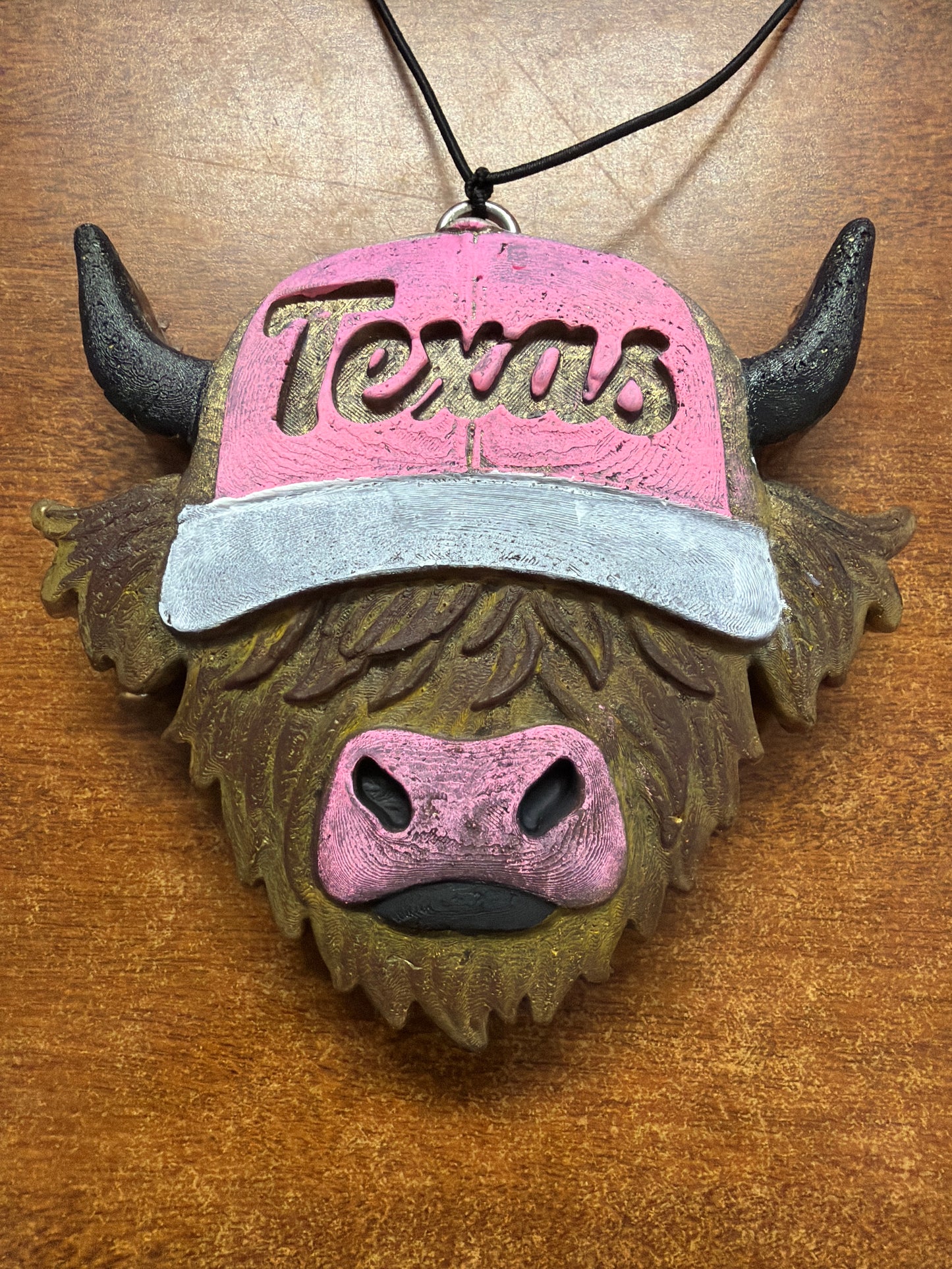 Freshie - Black Ice - Highland cow w/hat
