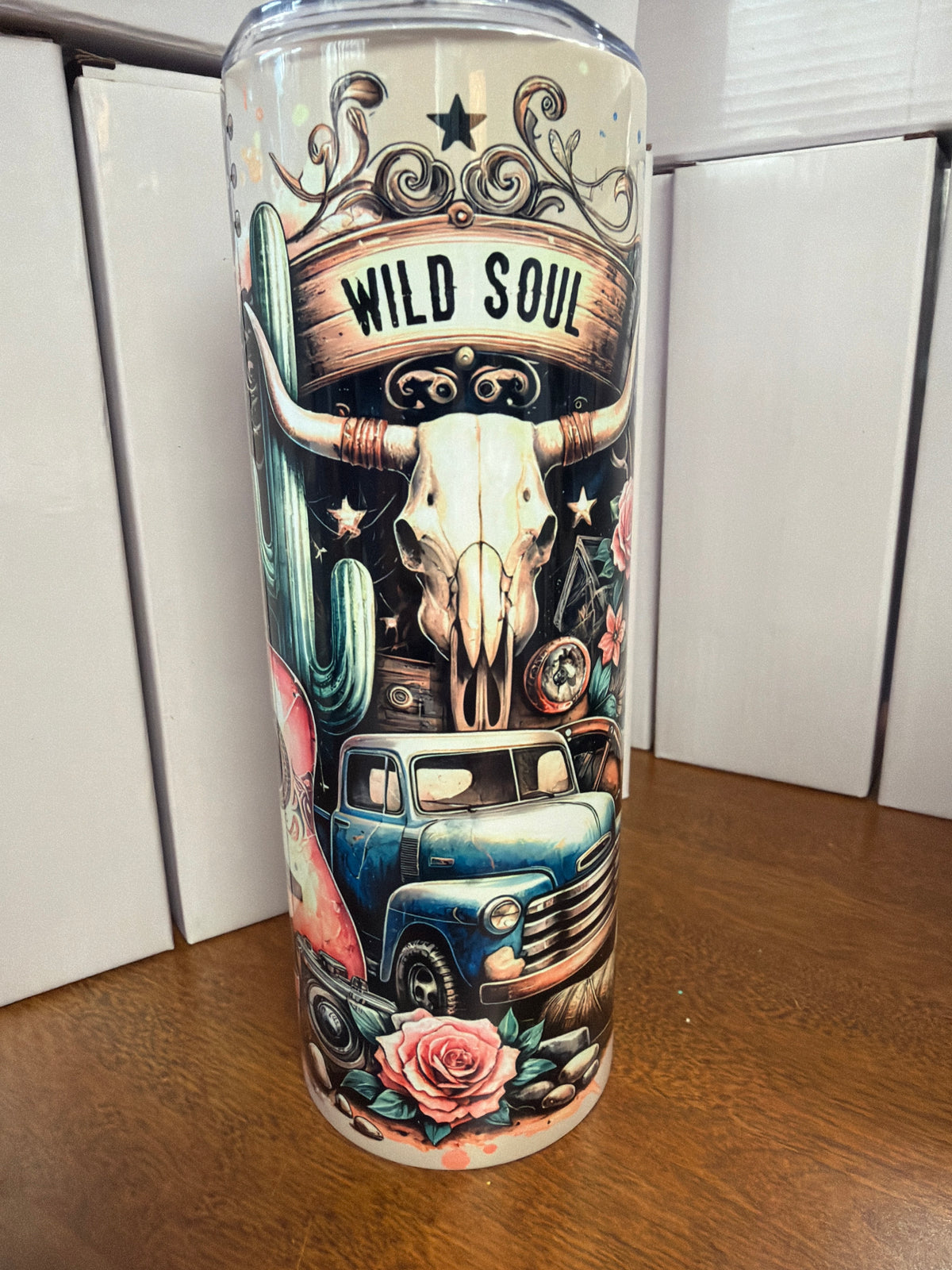 20 oz tumbler - Wild soul