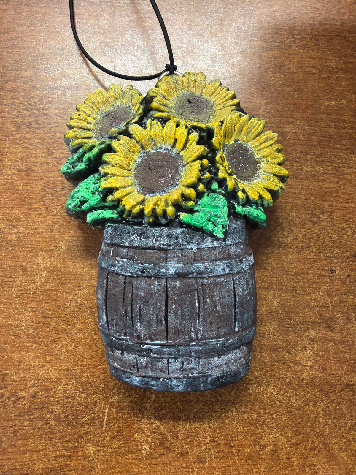 Freshie - Cowboy - Sunflowers in barrel