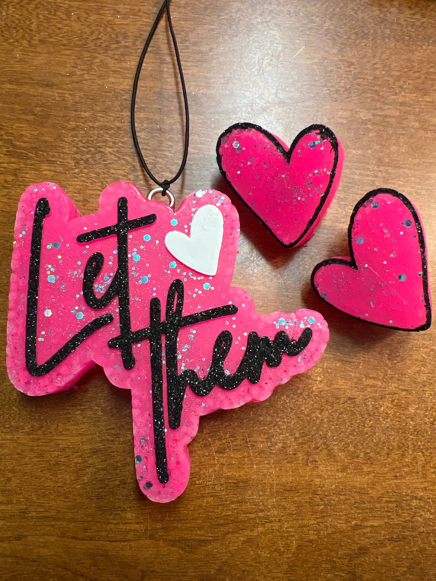 Freshie set - Let them freshie + 2 vent clips (made to order only)
