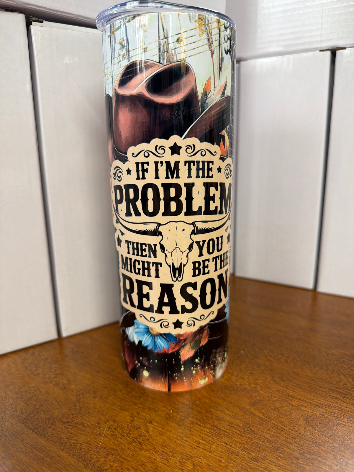 20 oz tumbler - Reason