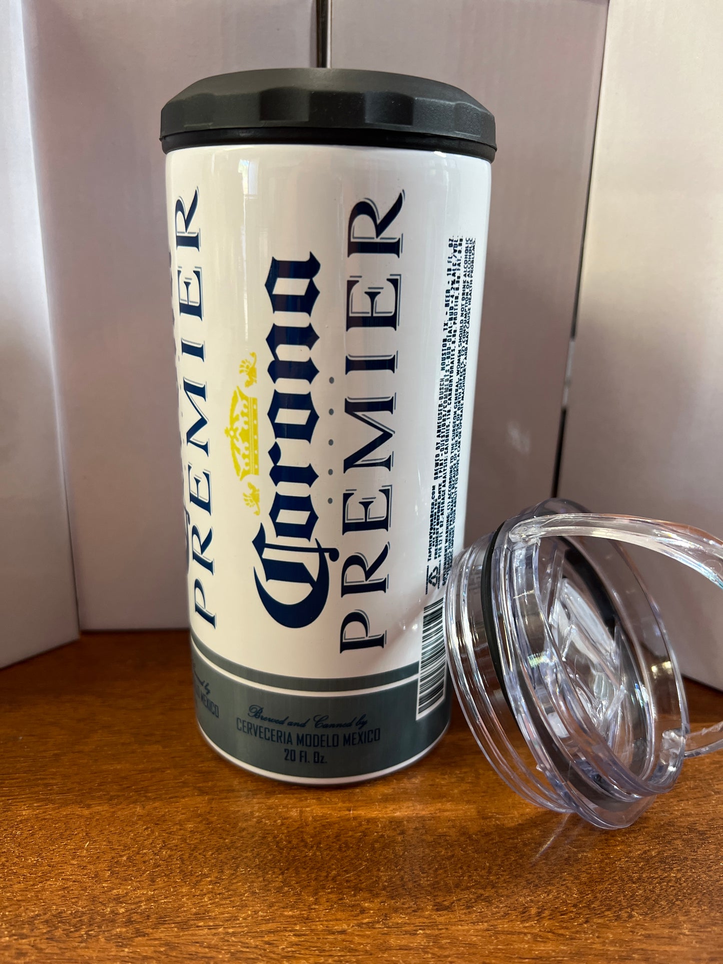 16 oz 4-in-1 skinny can/reg can/bottle cooler & cup
