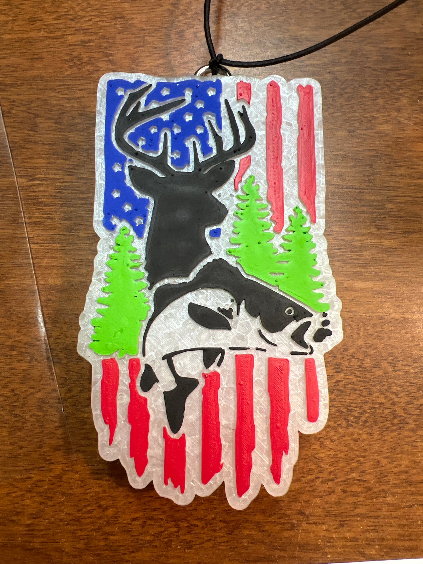 Freshie - Hunter/fisher flag (made to order only)