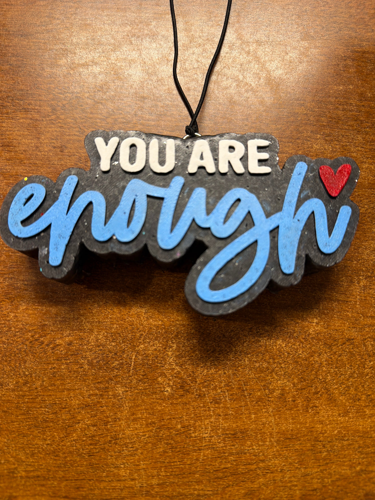 Freshie - Black Leather - You are enough