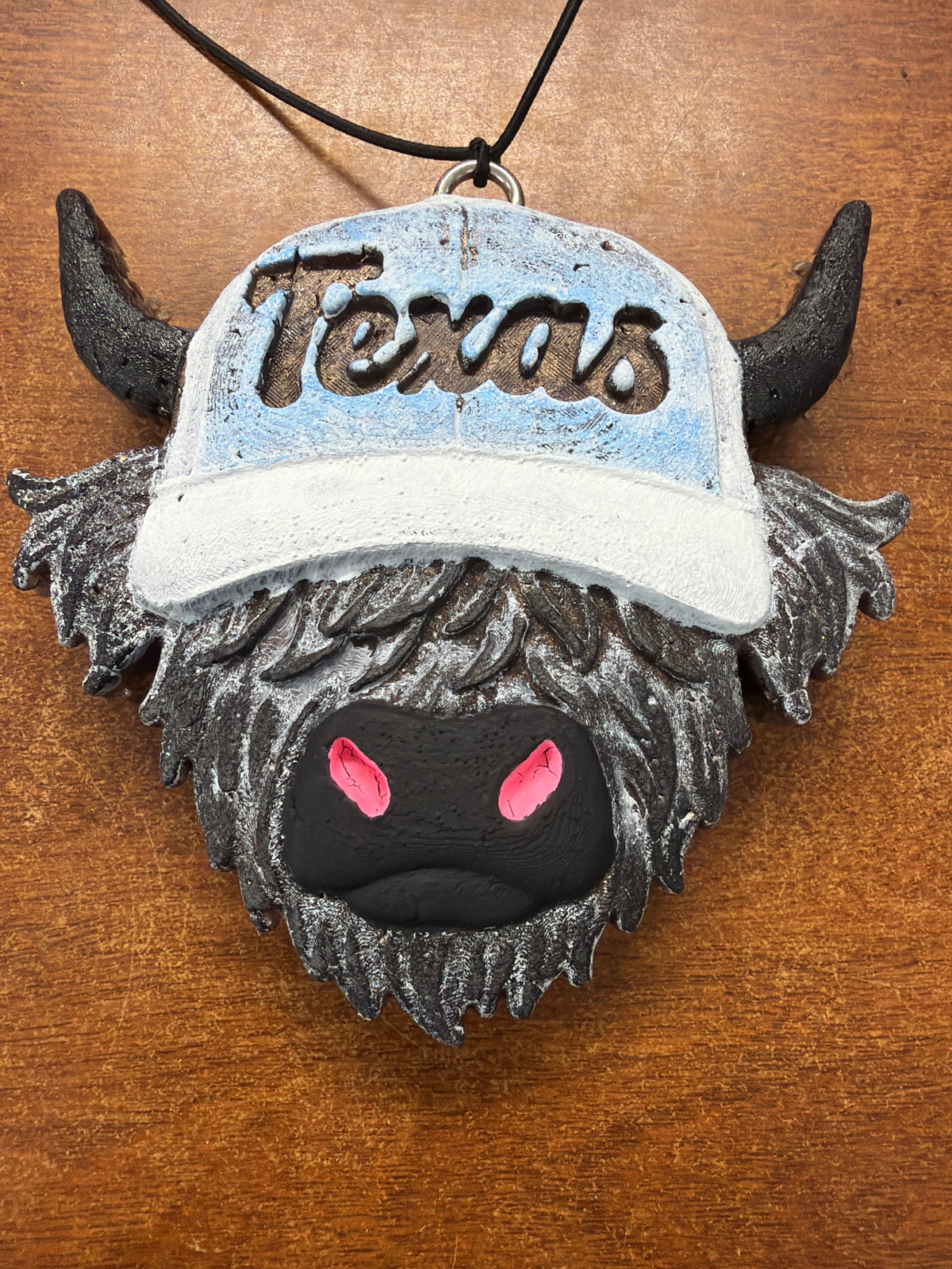 Freshie - Cowboy - Highland cow w/hat
