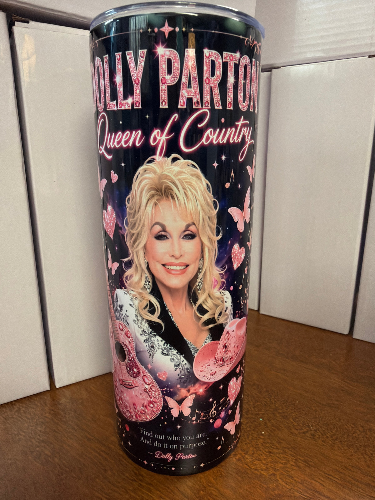 20 oz tumbler - Queen of Country