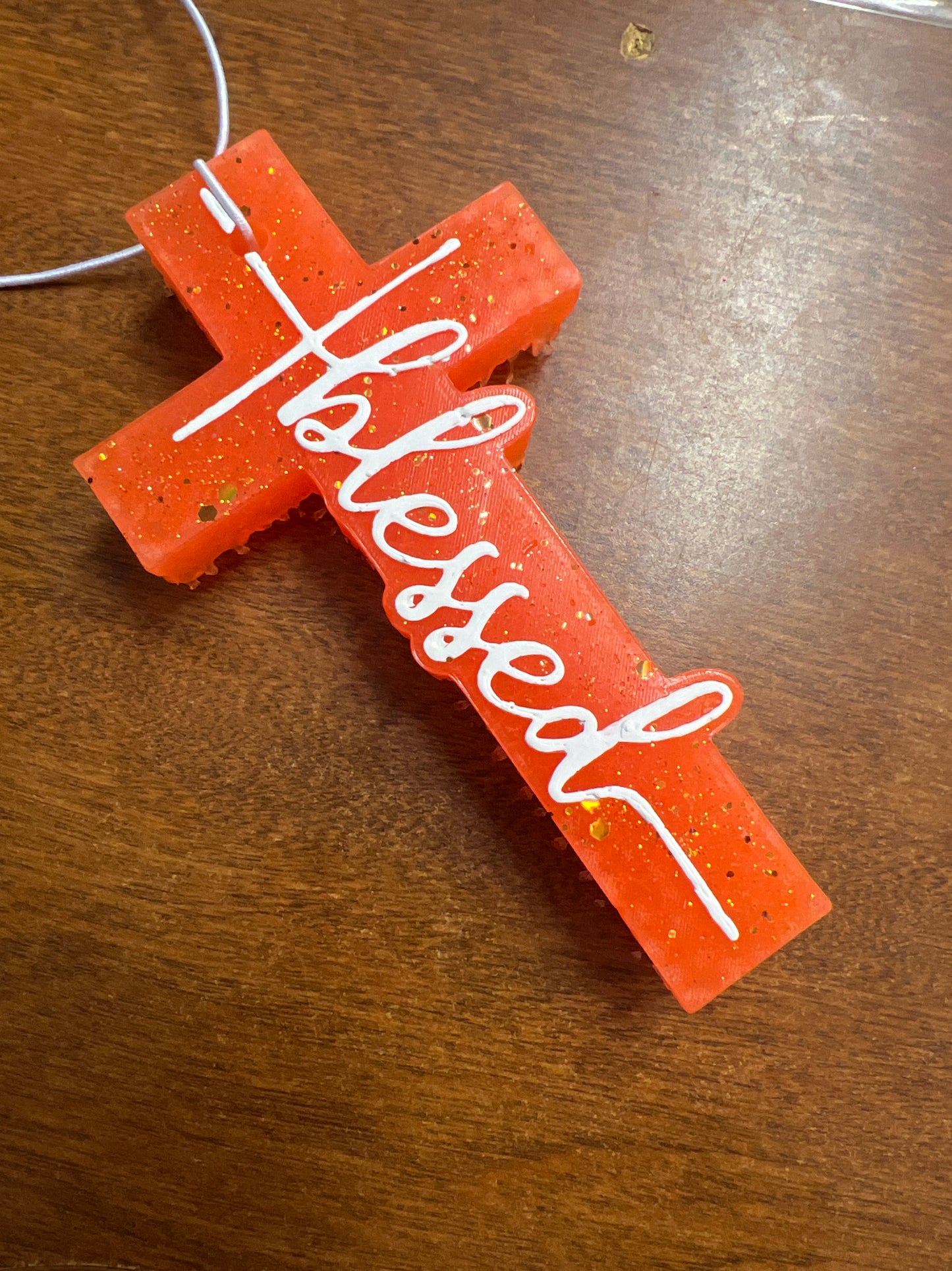 Freshie - Cross blessed (made to order only)