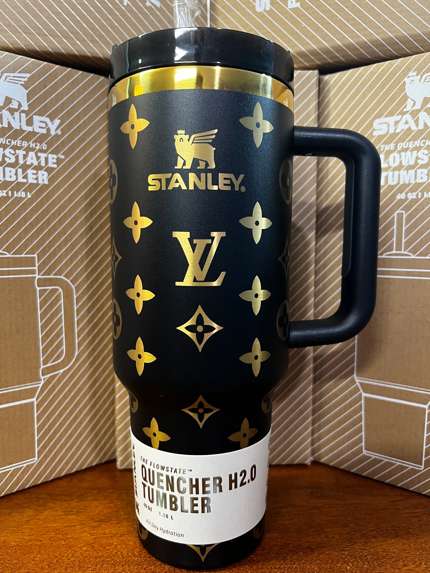 40 oz Stanley stainless steel tumbler