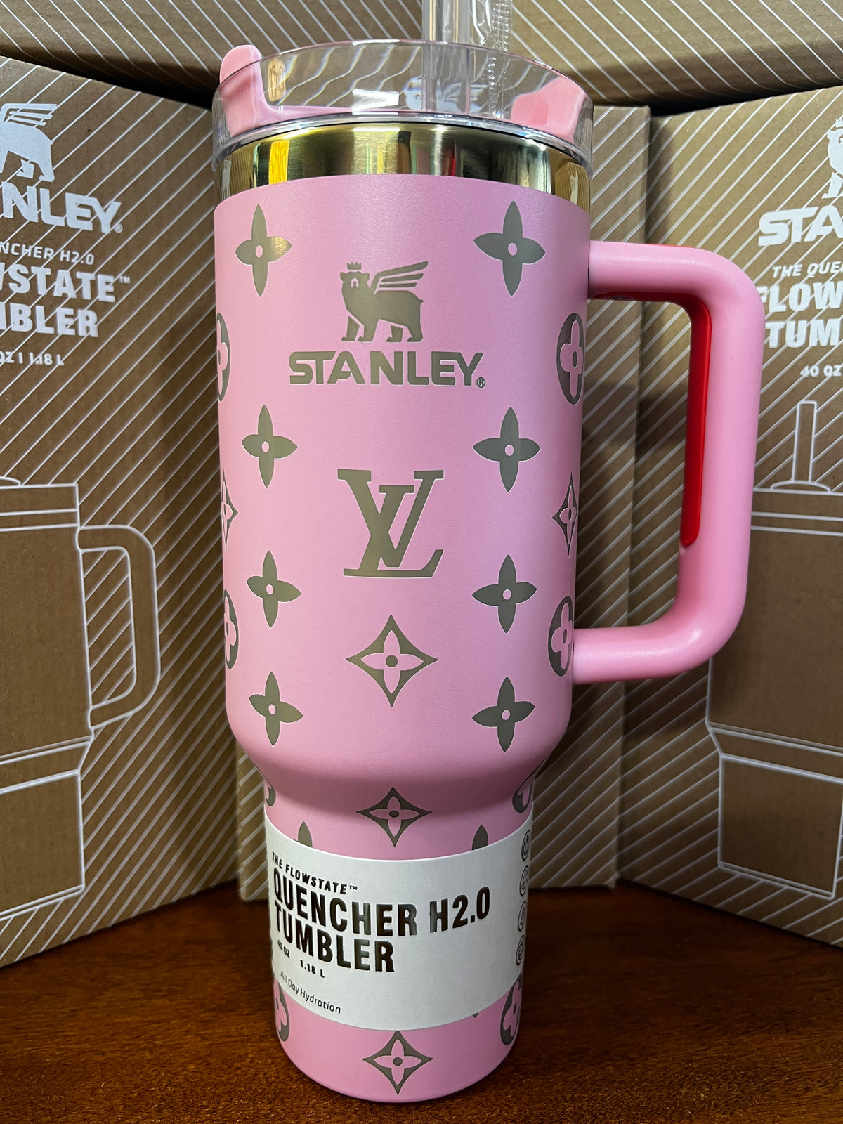 40 oz Stanley stainless steel tumbler