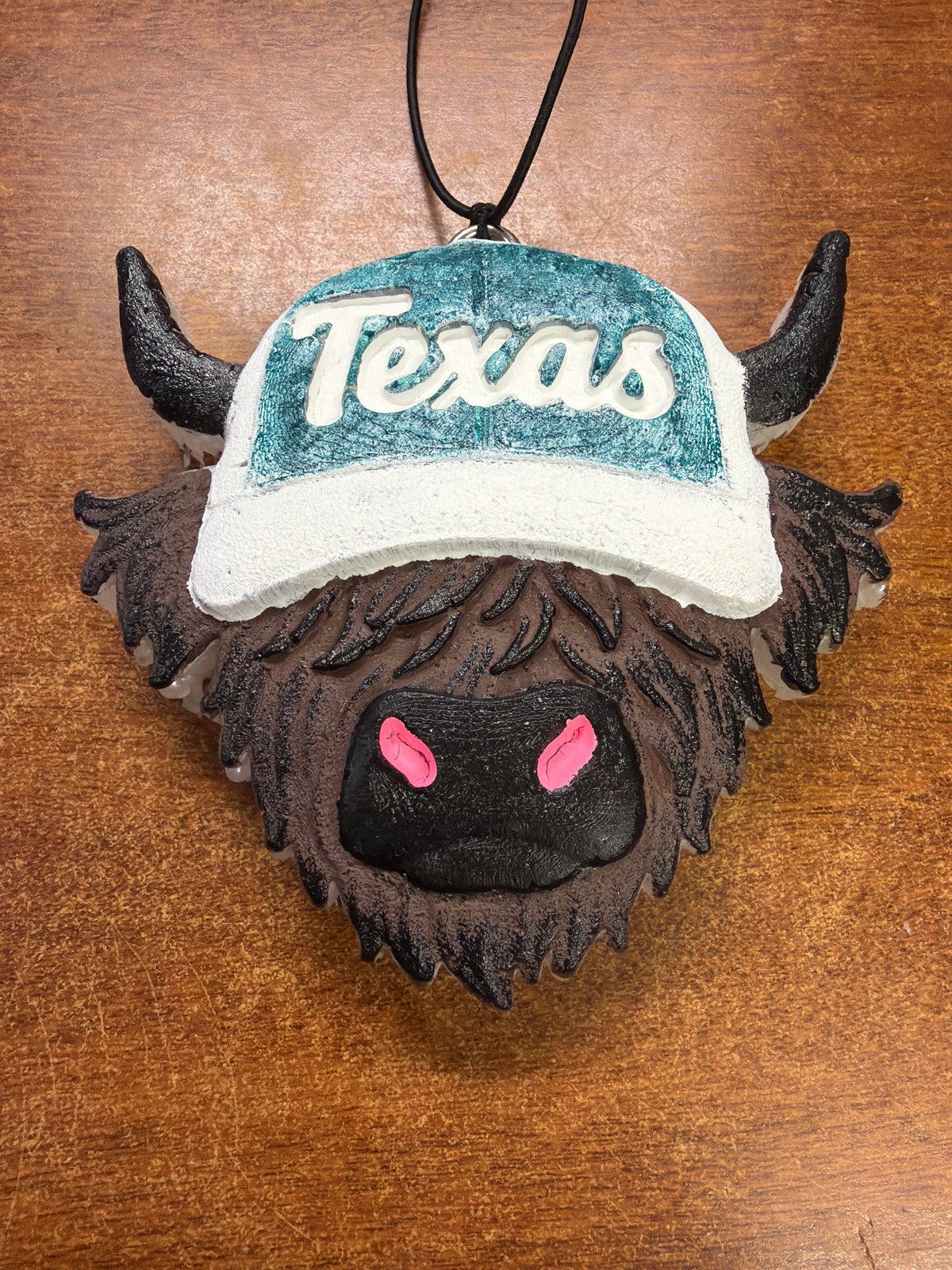 Freshie - Baja cactus - Highland cow w/hat