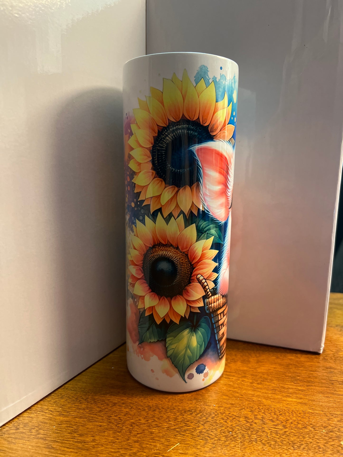 20 oz tumbler - Sunflower piggy