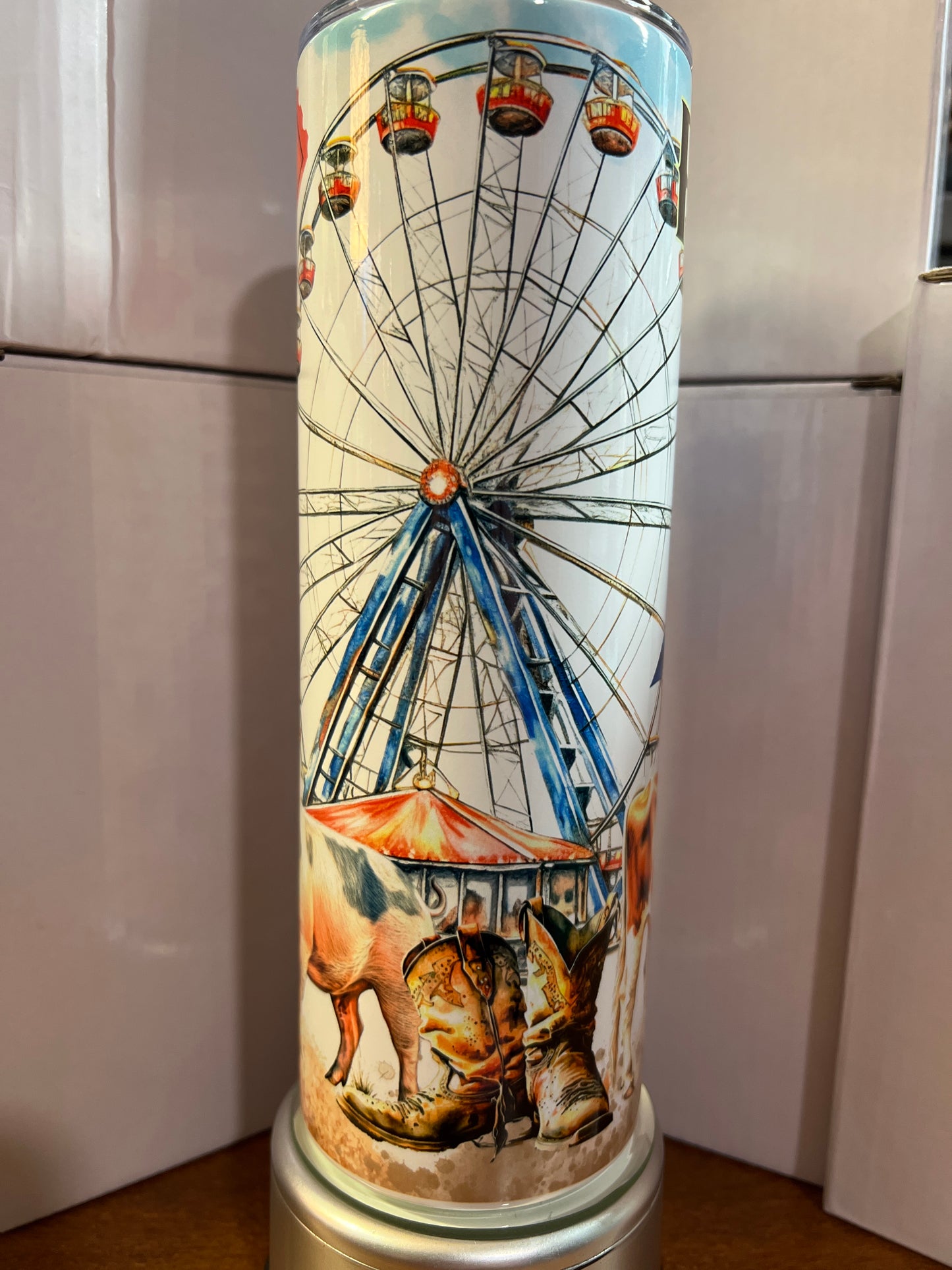 20 oz tumbler - County Fair