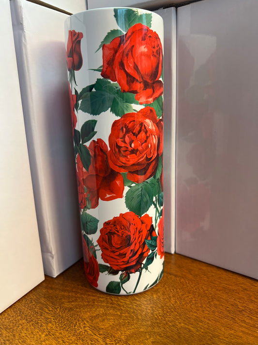 20 oz tumbler - Roses