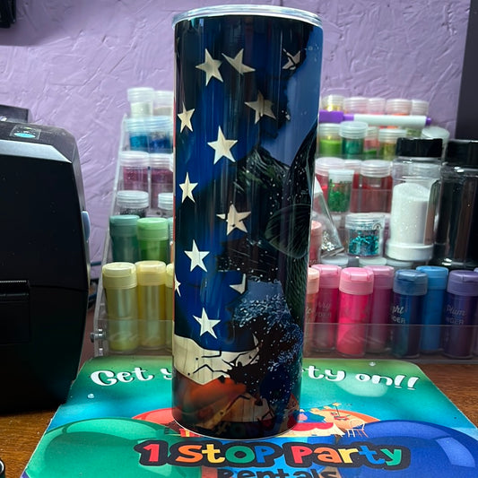 20 oz tumbler - Fish