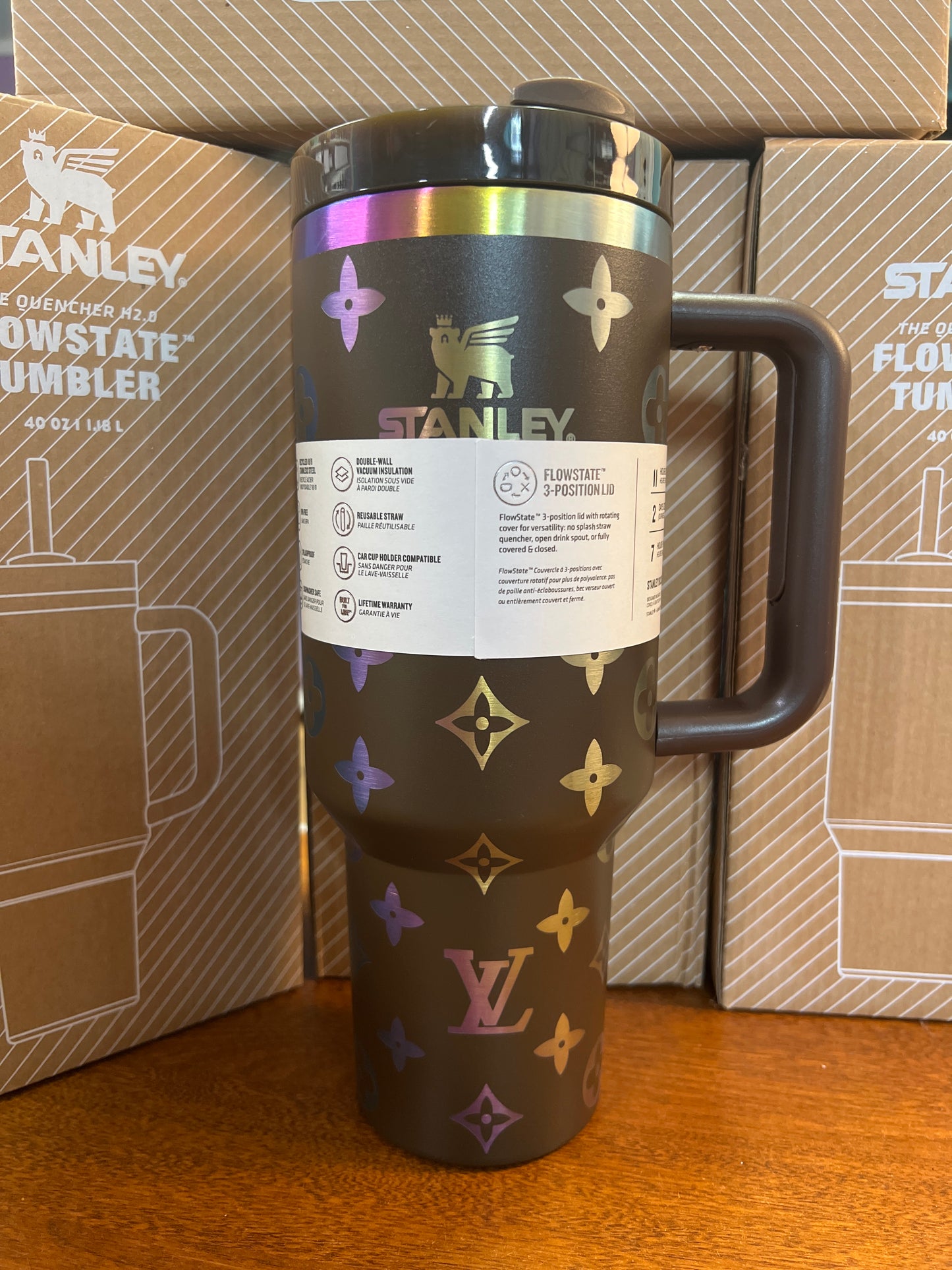 40 oz Stanley stainless steel tumbler