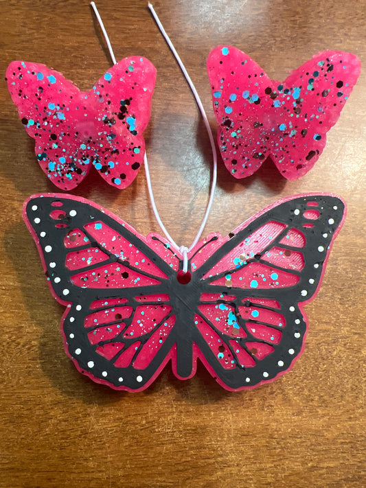 Freshie set - Butt naked - Butterfly + 2 vent clips