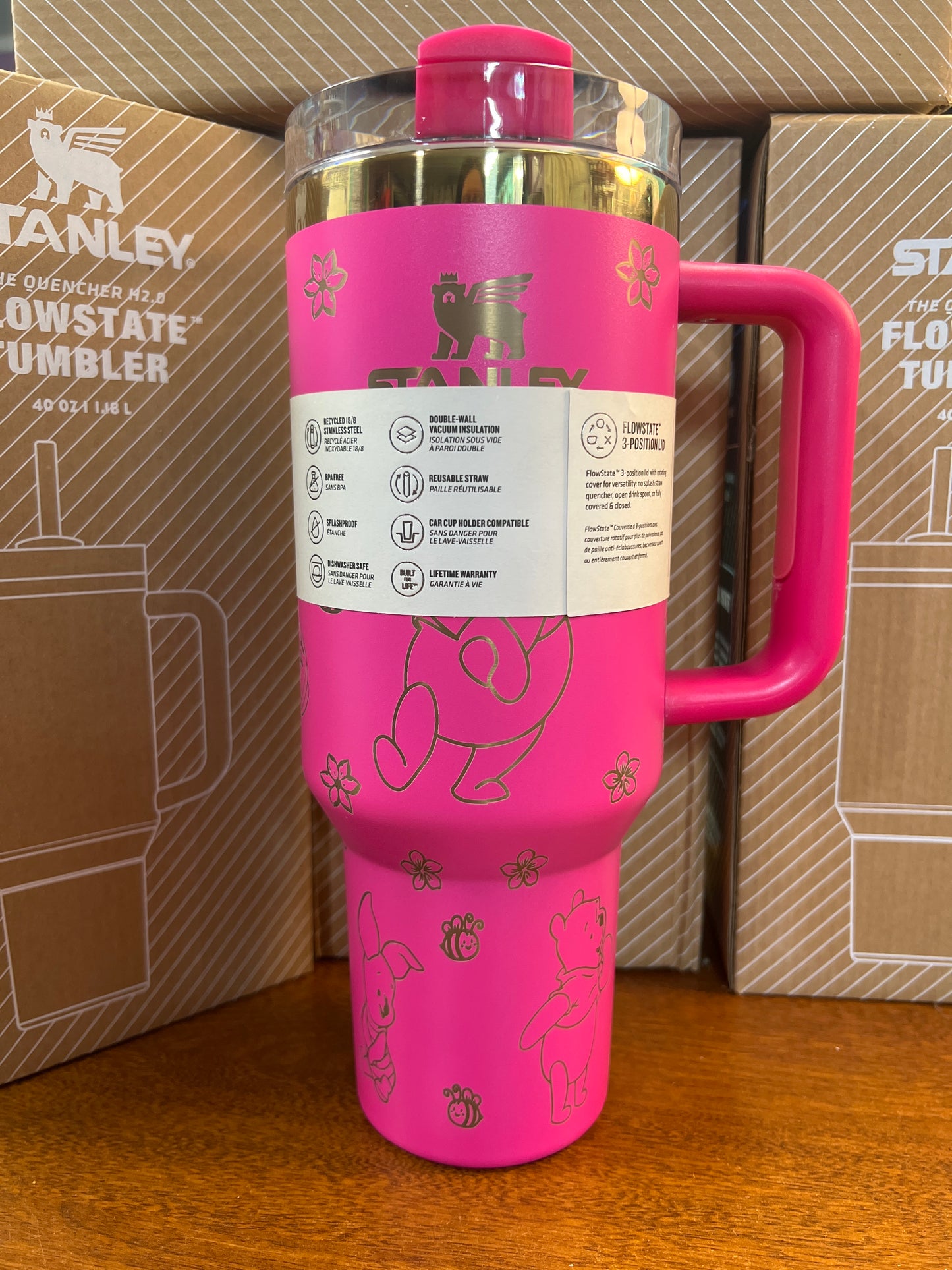 40 oz Stanley stainless steel tumbler