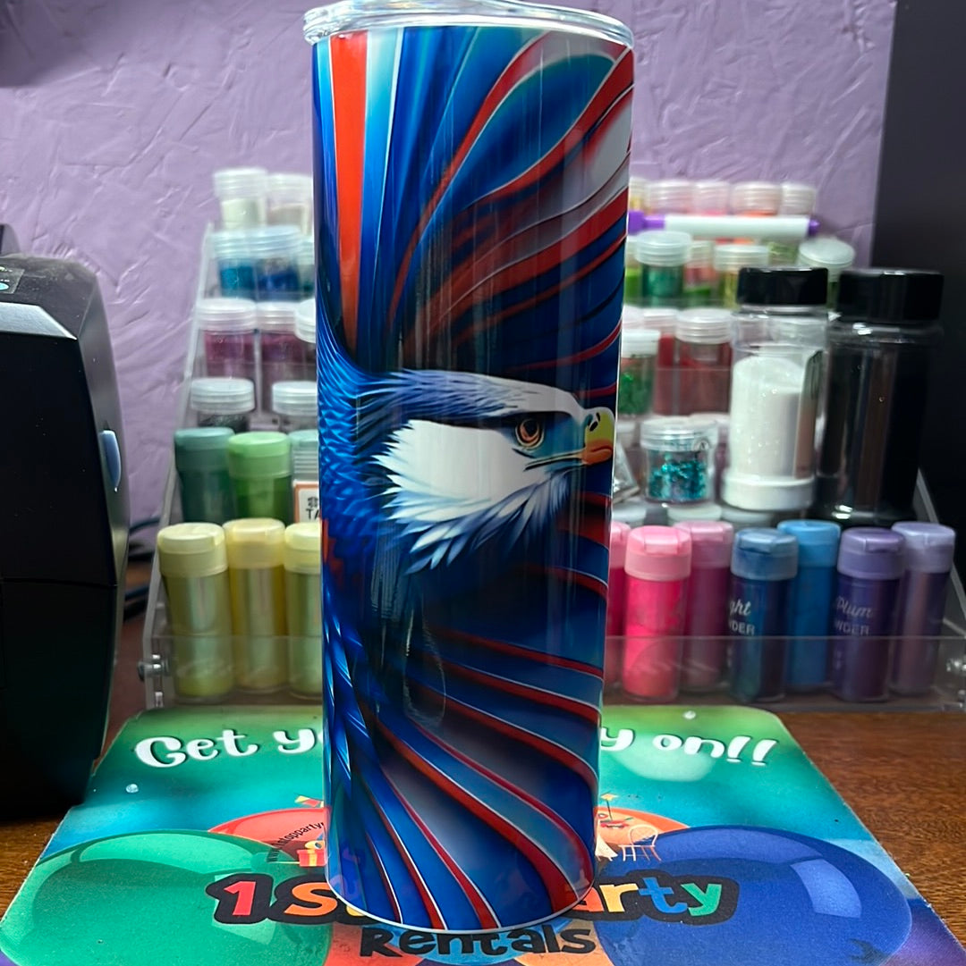 20 oz tumbler - Eagle