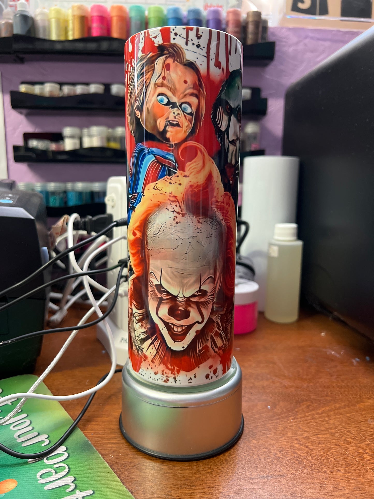 20 oz tumbler - Pennywise & friends