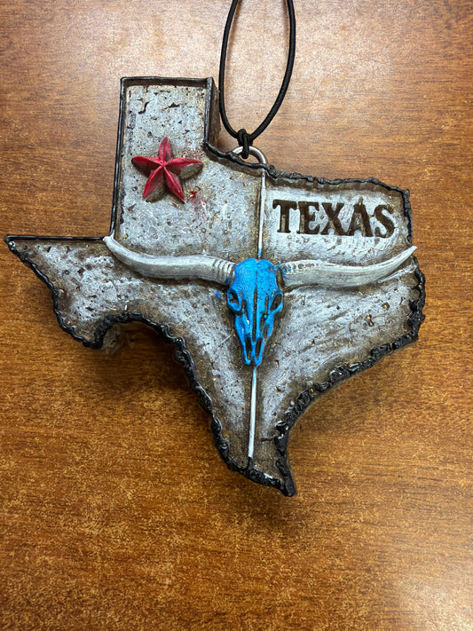 Freshie - Black ice - Texas w/skull