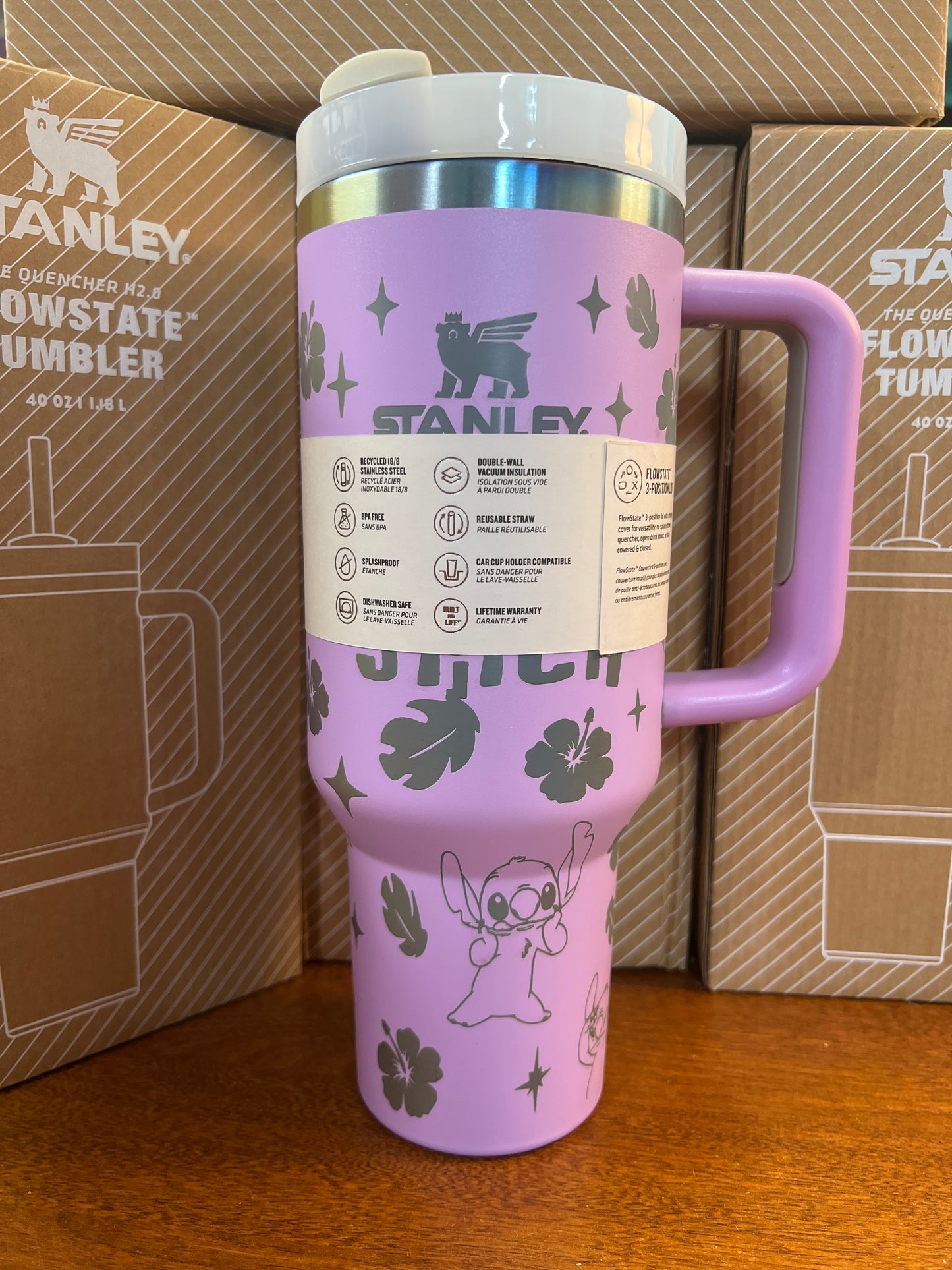 40 oz Stanley stainless steel tumbler