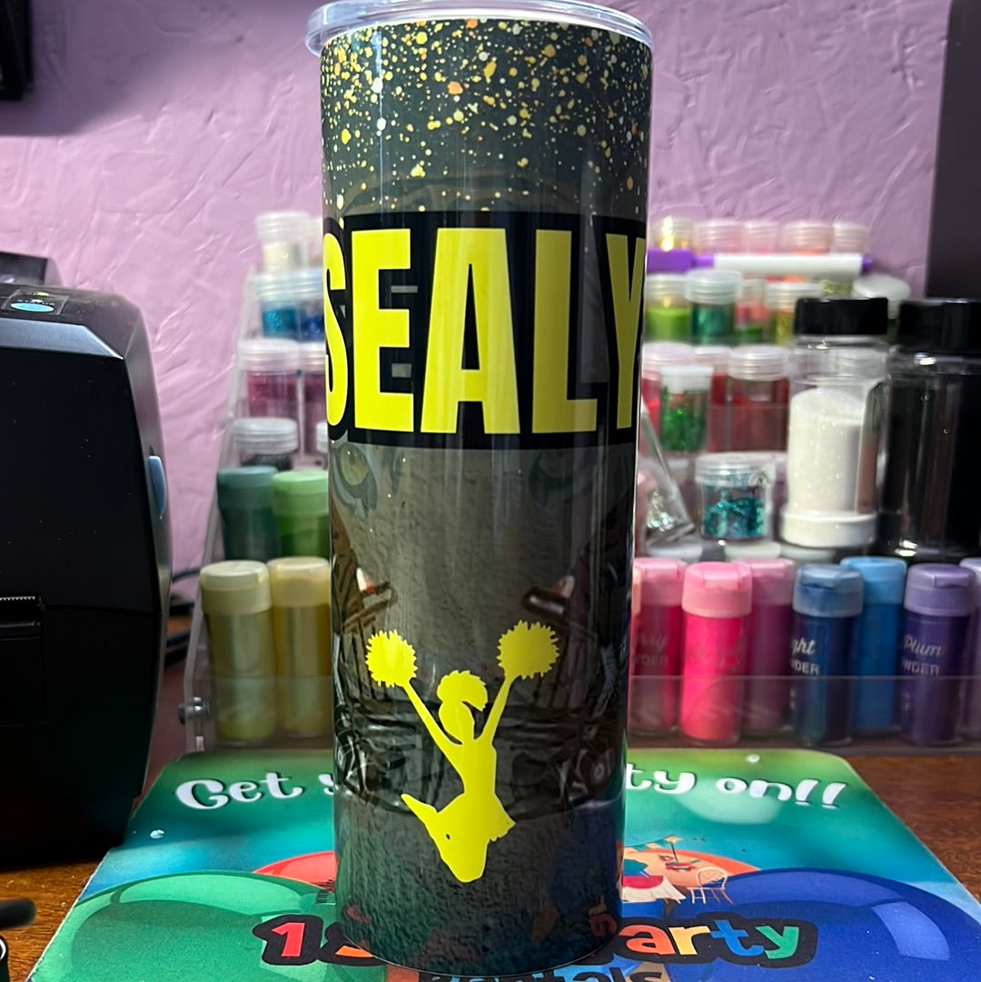 20 oz tumbler - Sealy Tigers