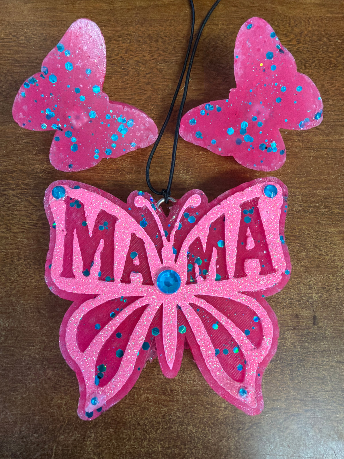 Freshie set - Butt Naked - Mama butterfly + 2 vent clips
