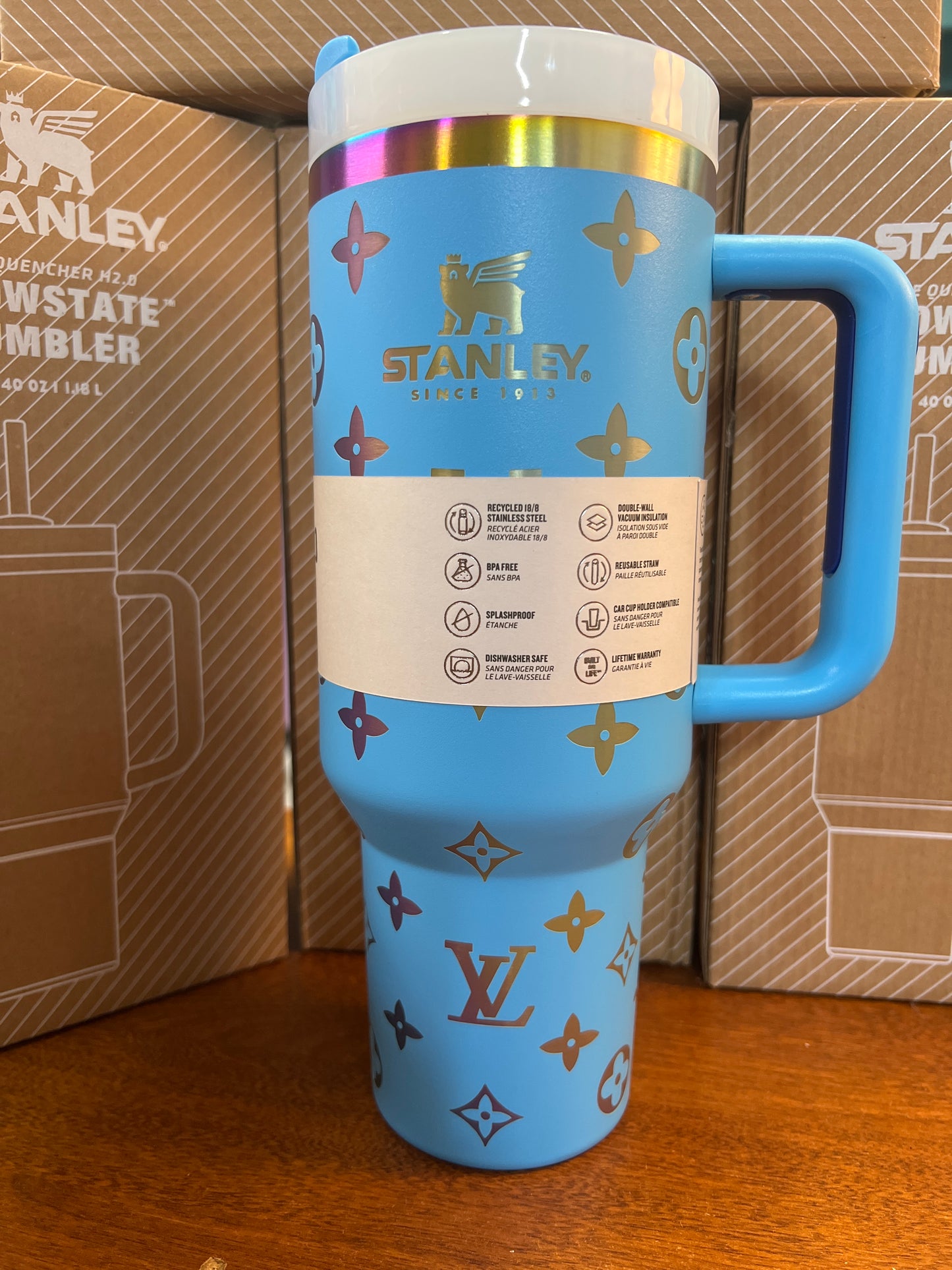 40 oz Stanley stainless steel tumbler