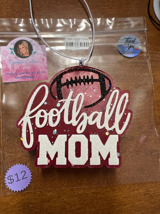 Freshie - Leather - Football mom