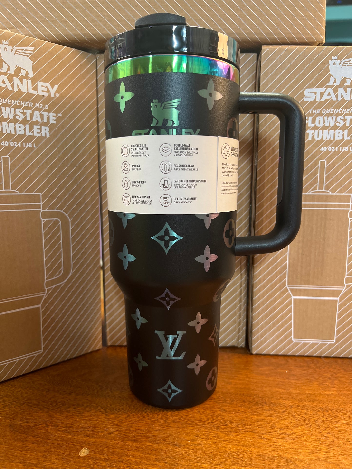 40 oz Stanley stainless steel tumbler