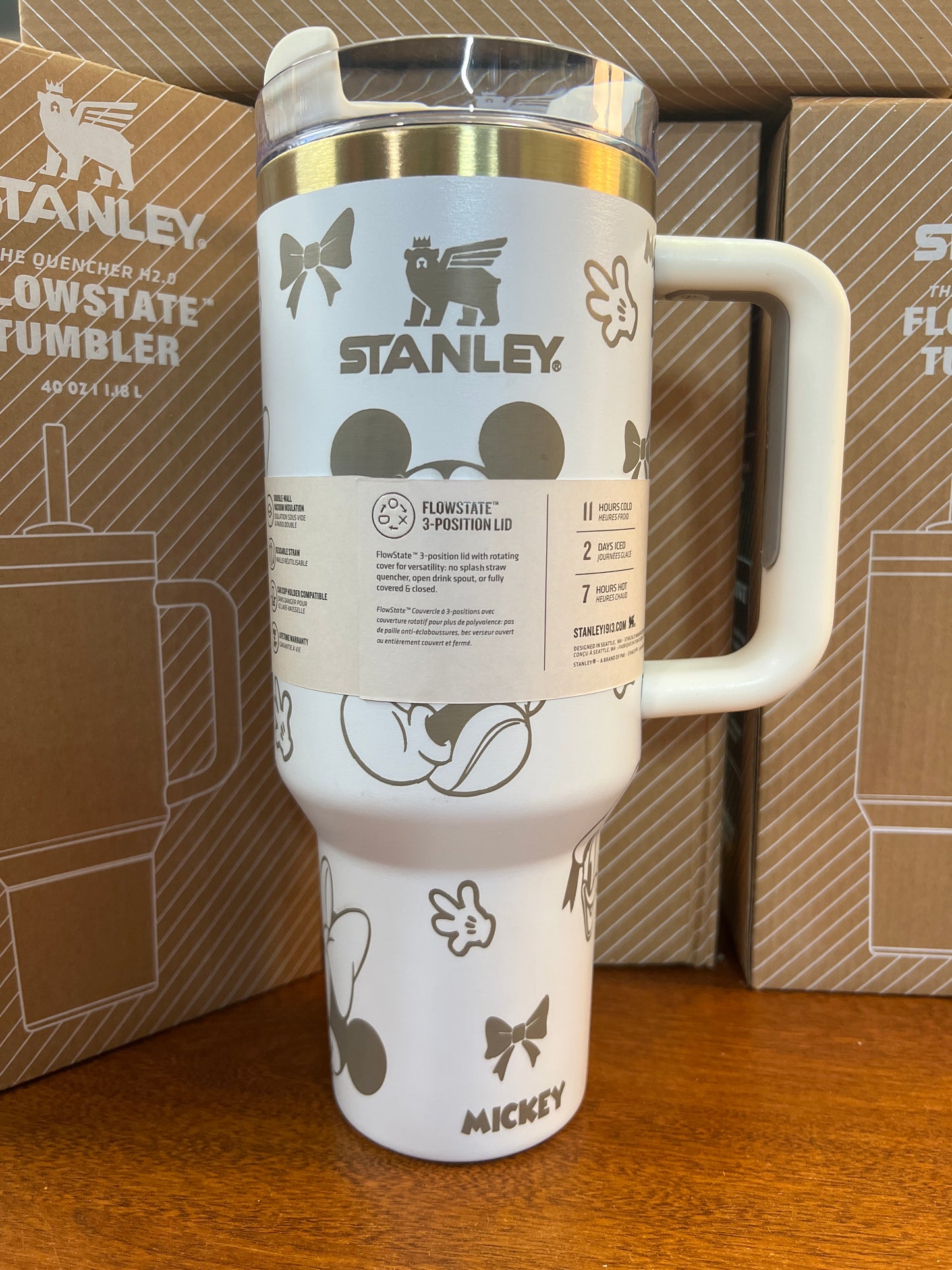 40 oz Stanley stainless steel tumbler