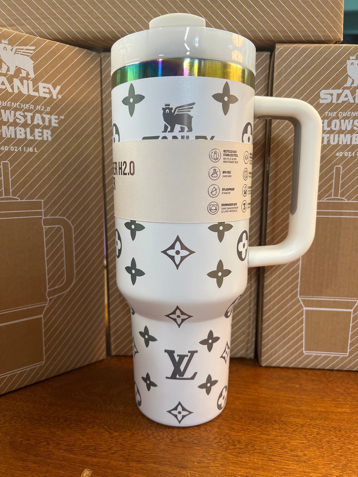 40 oz Stanley stainless steel tumbler