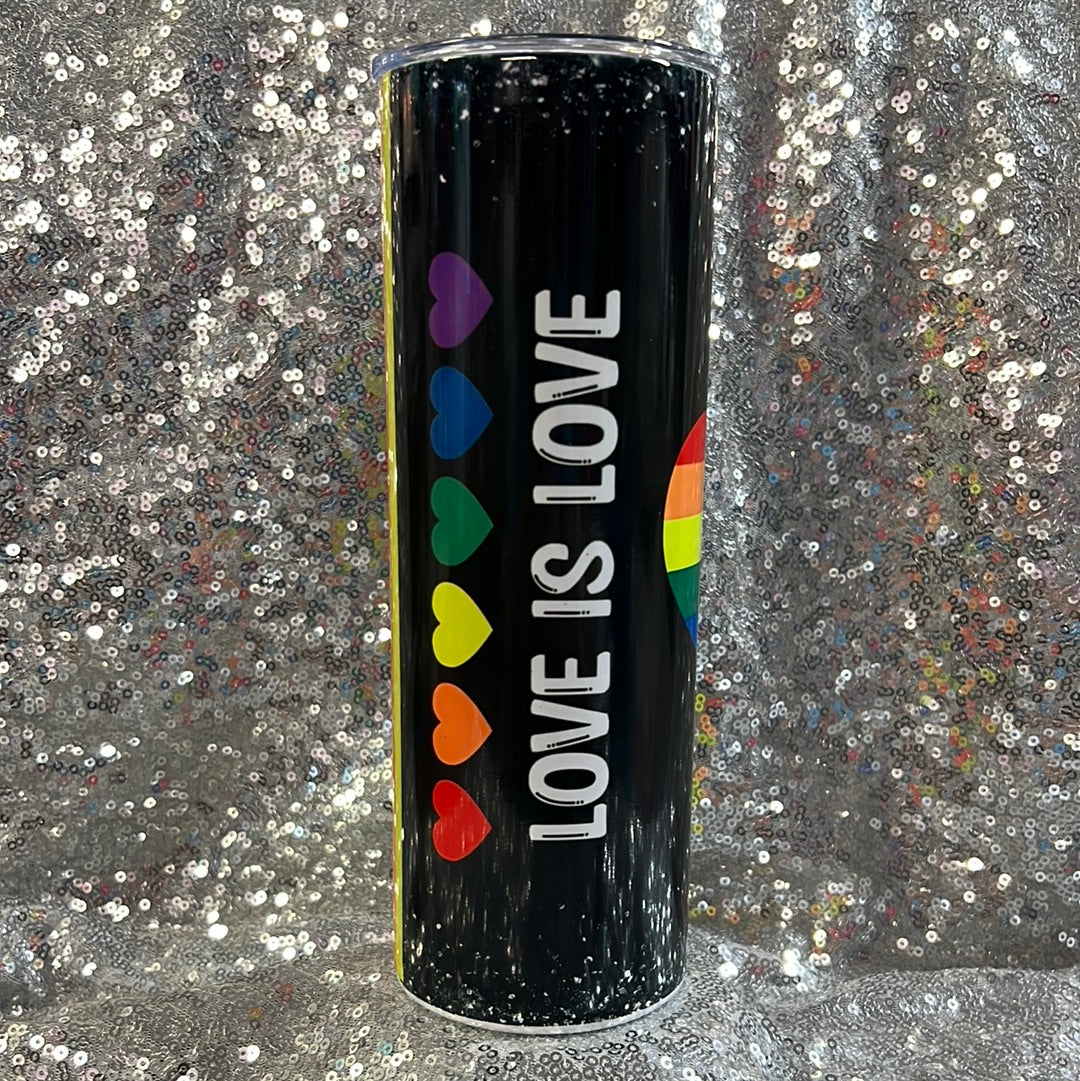 20 oz tumbler - Love Is love