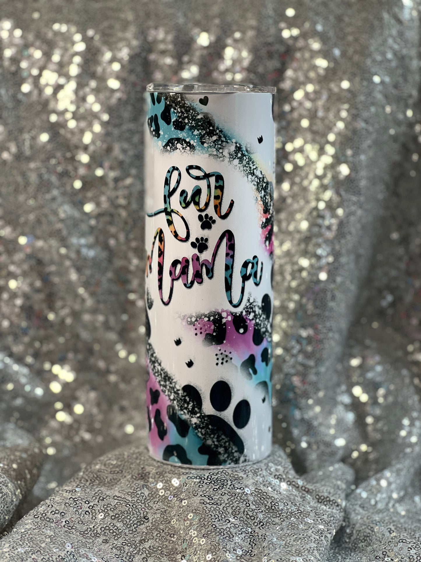 20 oz tumbler - fur mama