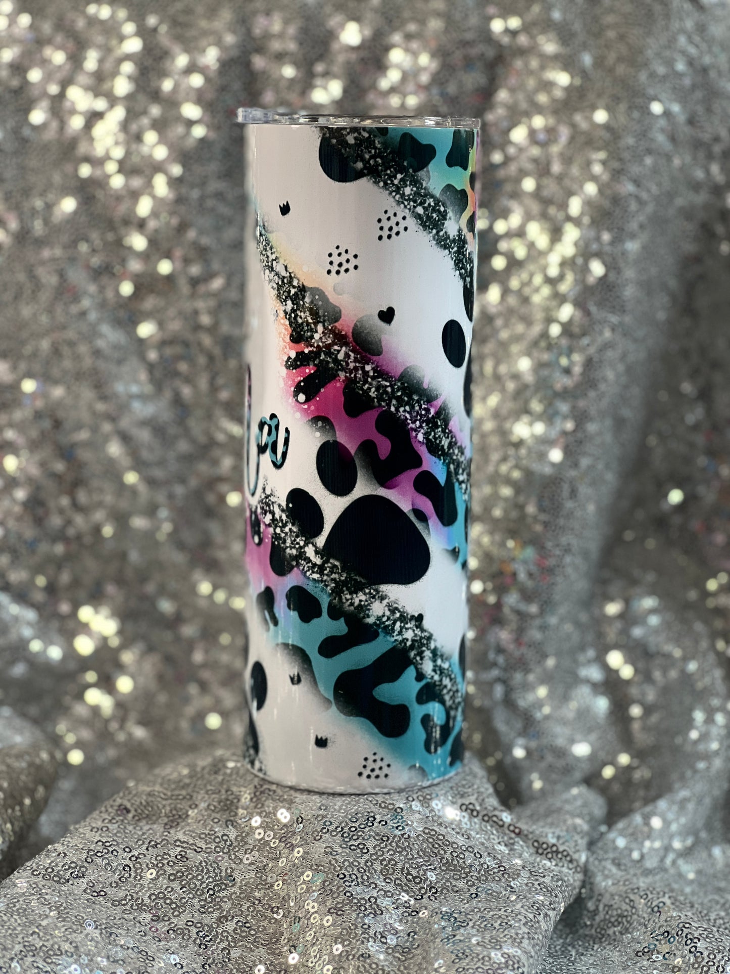 20 oz tumbler - fur mama