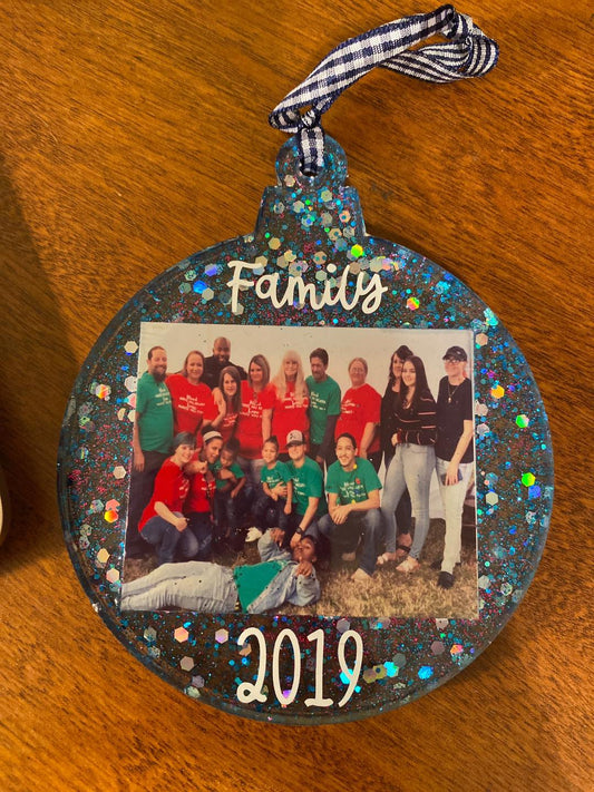 Custom Photo Ornament